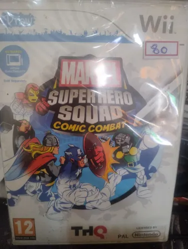 Marvel Super Hero Squad Comics Combate * Midia Física Wii *