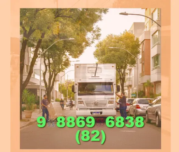 Frete urgente! Não perca tempo, leve suas coisas agora mesmo!