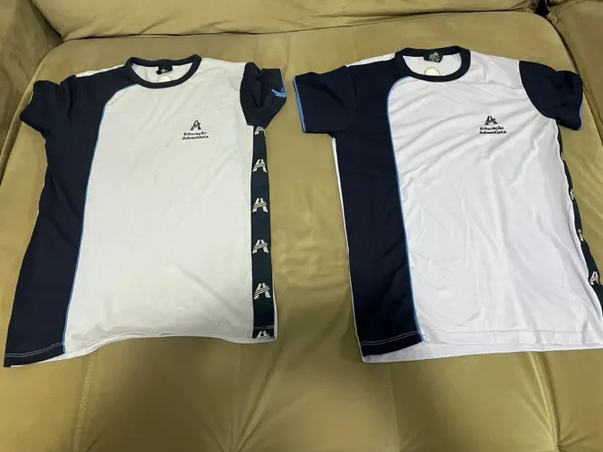 3 camisetas Adventista TAM 16 e 14
