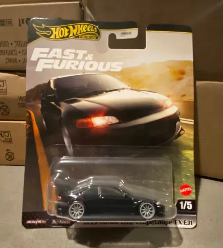 Hot Wheels Premium Honda Civic Coupe 1993 Fast and Furious - Premium Velozes Furiosos