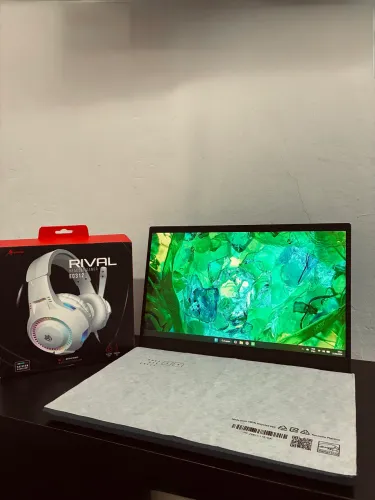 Notebook NOVO acer vero+ fone Rival Headset gamer