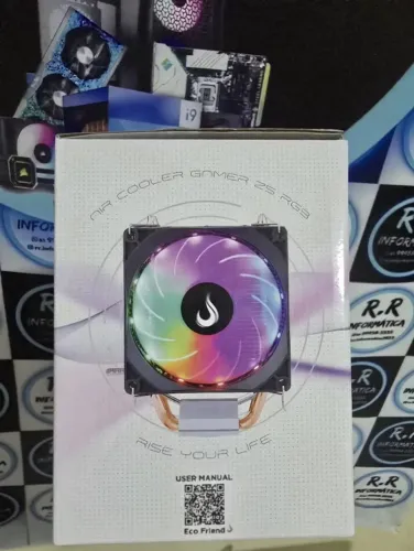 Novo Zero Cooler para Processador Gamer + Pasta Térmica