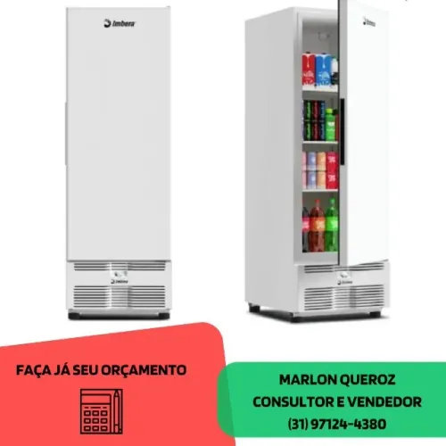 Freezer Vertical Porta Cega 560 litros Imbera