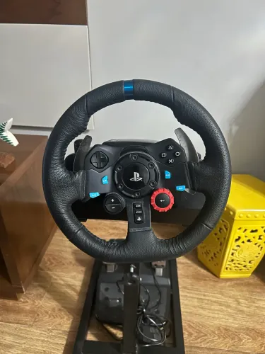 Volante Logitech G29 + Câmbio + suporte para volante