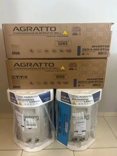 Ar condicionado Agratto Inverter 9.000 btus Lacrado com Nf 