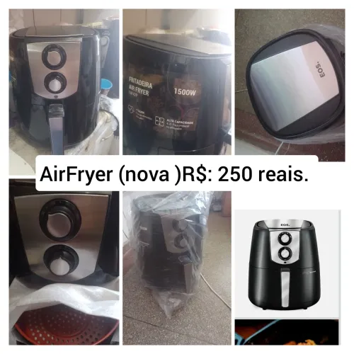 Air Fryer nova 250 reais . 