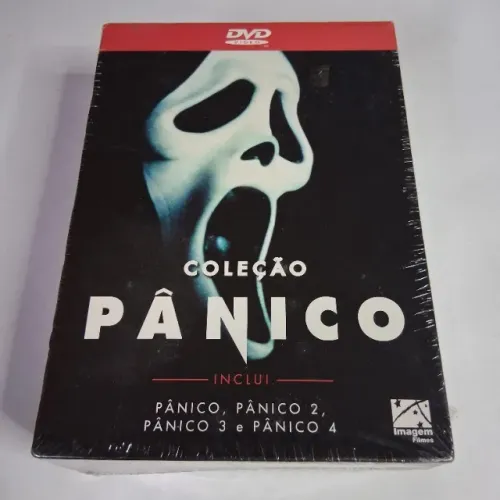 BOX DVD Pânico 1 2 3 e 4 Lacrado Original
