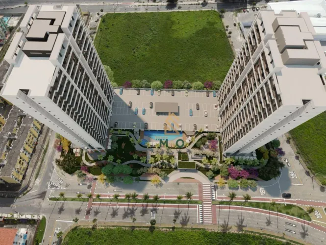 Apartamento com 2 dormitórios à venda, 55 m² por R$ 455.000,00 - Presidente Kennedy - Fort