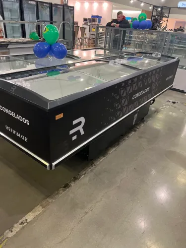 Ilha para congelados - 3 metros - nova