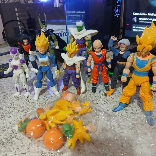 Lote Dragon Ball SH Figuarts Flango/Bootleg