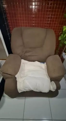 Cadeira do papai de balanço que reclina