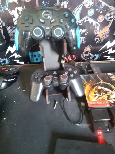 PlayStation 2 .com 2 manete sem fio. Adaptador  de HDMI, hd TV, 120 jogos de ps 1e ps 2 ps