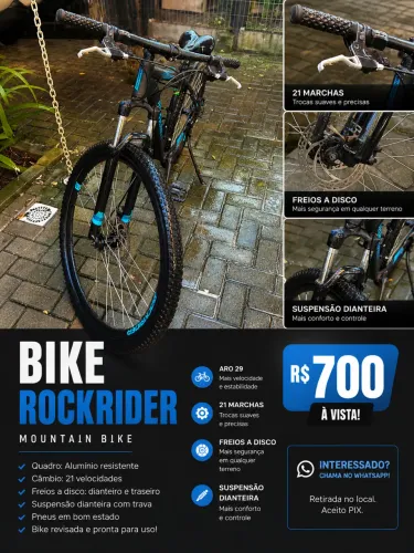 Bicicleta Rockrider