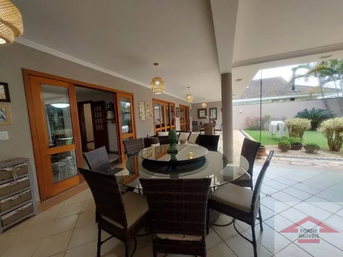 Casa sobrado com 3 dormitórios (3 suítes) à venda, 350 m² por R$ 2.862.000 - Condomínio Po