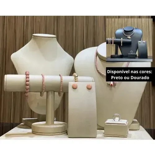 CONJUNTO DE EXPOSITORES SEMIJOIAS LUXO