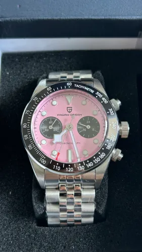 Relógio Pagani Design H. Tudor Black Bay Pink