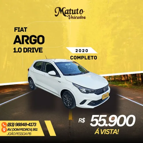 Fiat Argo Drive 1.0 6V Flex 2020