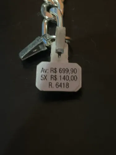 pulseira de prata 925 original, de 699 reais por 147