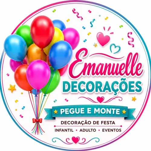 Pegue e monte Emanuelle Decorações