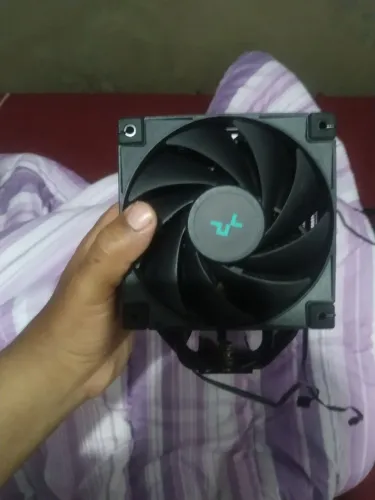 aircooler deep cool ak400 zero dark plus