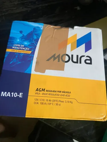 Vendo bateria Moura pra xj6