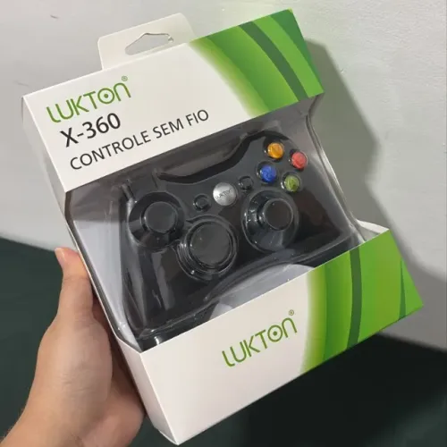 CONTROLE DE XBOX 360 SEM FIO - FAÇO ENTREGA