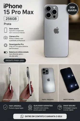 IPHONE 15 PRO MAX 256GB
