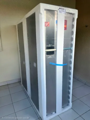 Geladeira brastemp 385 Litros inox nova lacrada