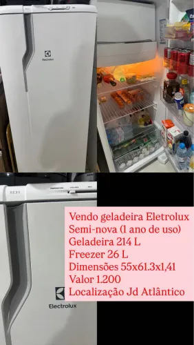 Geladeira Eletrolux