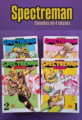 MANGÁS SPECTREMAN (COMPLETO EM 4 EDIÇÕES)