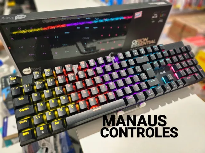 Teclado mecânico ( GAMER ) .