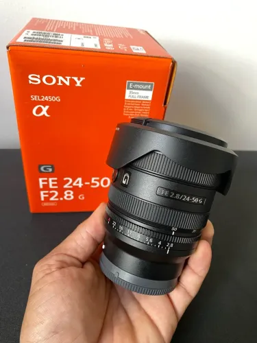 Lente Sony G - 24-50 - 2.8 *1 mês de uso*