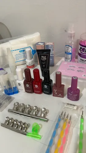 Kit alongamento de unhas