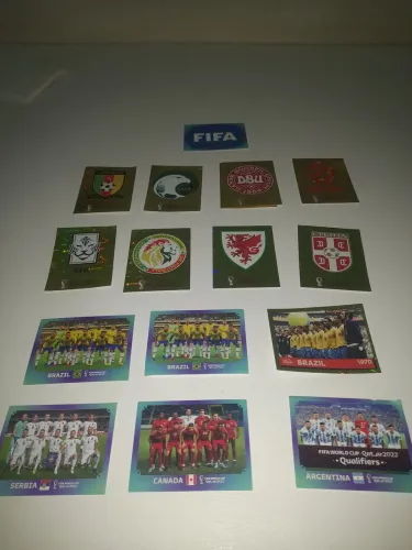 Figurinhas copa catar 2022 álbum reliquia