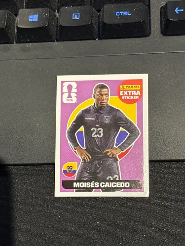 Figurinha EXTRA STICKER MOISES CAICEDO Legend Panini 2026