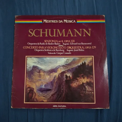 Lp Vinil - Coleção Mestres da Música - Schumann