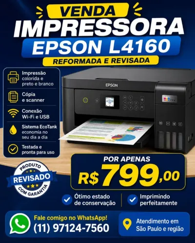 Venda Impressora Epson