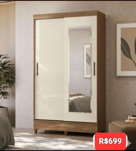 GUARDA-ROUPA NOVOS DE FABRICA MESMO MODELO DA FOTO FAÇO ENTREGA