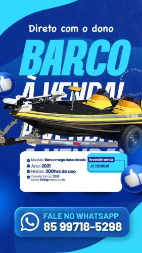 Lancha de pesca profissional