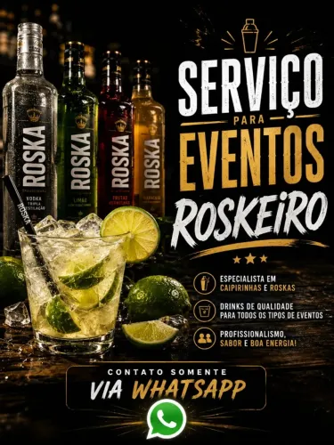 ROSKA EVENTOS Whats CONTATO -->(71)9-8_6_1_5 - 0_8_9_3