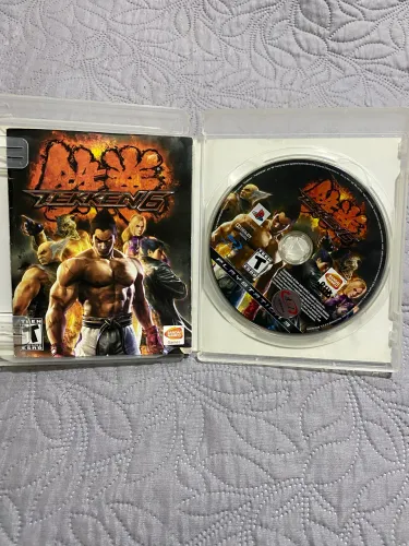Tekken 6 ps3 com encarte