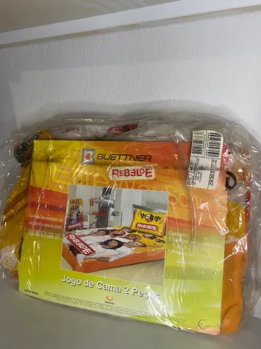 JOGO DE CAMA SOLTEIRO RBD ITEM RARO