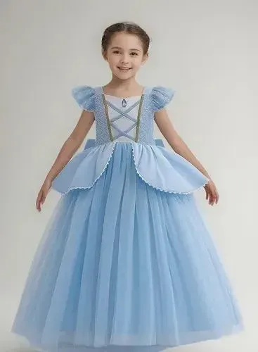 Vestido Princesa Cinderela ( NOVO)