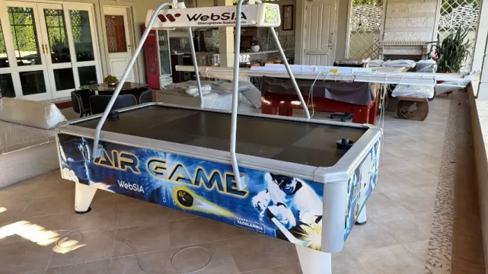 Mesa De Air Game Aero Hockey Play Profissional Shopping