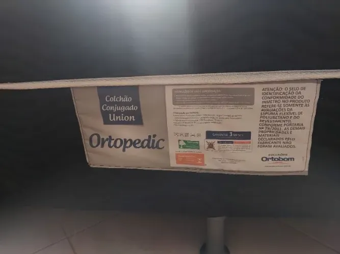 Vendo 2 camas conjugadas Ortobom Union Ortopedic - solteiro - ? Retirada em Guapimirim.