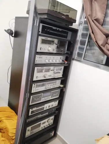 RACK PARA APARELHAGEM DE SOM
