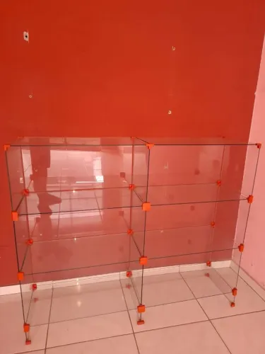 Vitrine de vidro (tenho 2 disponíveis)