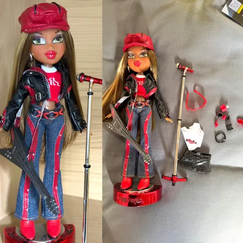 Boneca Sasha Rock angelz com caixa