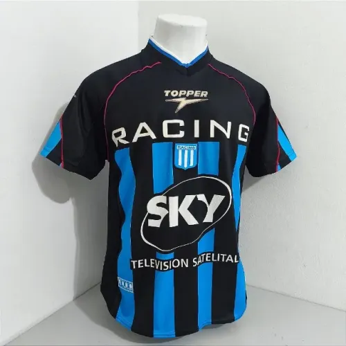 Racing 2001/02 Segundo Uniforme Tam M - MANTO SAGRADO CAMISAS