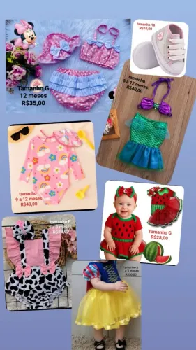 Roupas bebê menina 